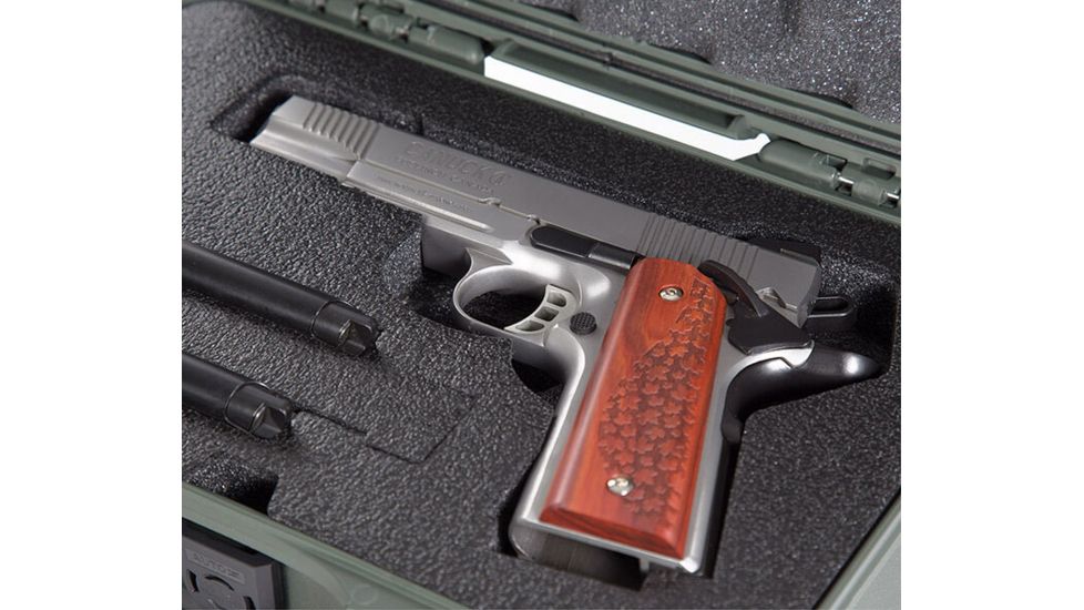 Nanuk 909 Case with Foam for Classic Gun, 12.64in, Olive, Small, 909S-080OL-0K0-17341