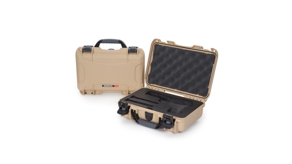 Nanuk 909 Case with Foam for Classic Gun, 12.64in, Tan, Small, 909S-080TN-0K0-17341