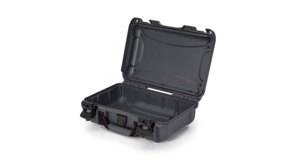 Nanuk 909 Protective Hard Case w/ Foam, 12.6in, Graphite, Small, 909S-010GP-0A0