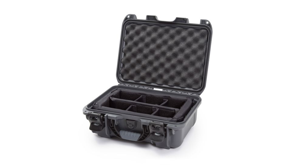Nanuk 915 Case w/padded divider - Graphite, 915S-020GP-0A0