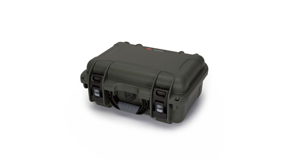 Nanuk 915 Protective Case w/Padded Divider, Olive, Medium, 915S-020OL-0A0