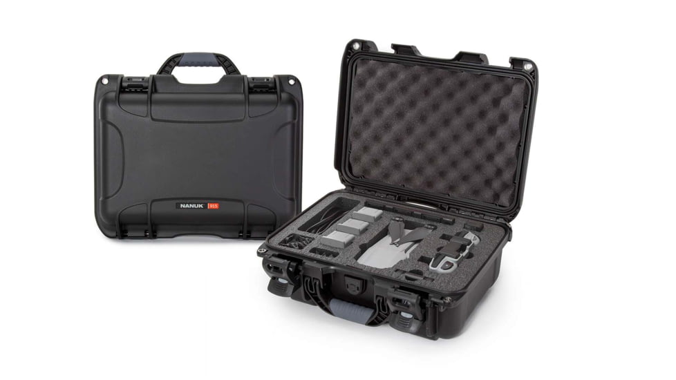 Nanuk 915 Case with Foam Insert for MAVIC A 2, Black, 915S-080BK-0A0-20146