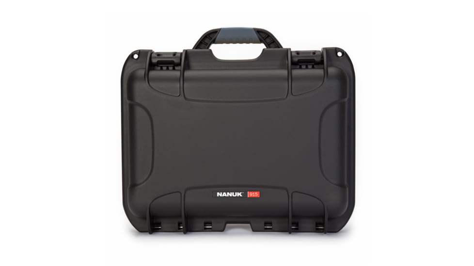 Nanuk 915 Protective Case w/ Cubed Foam, Black, Medium, 915S-010BK-0A0