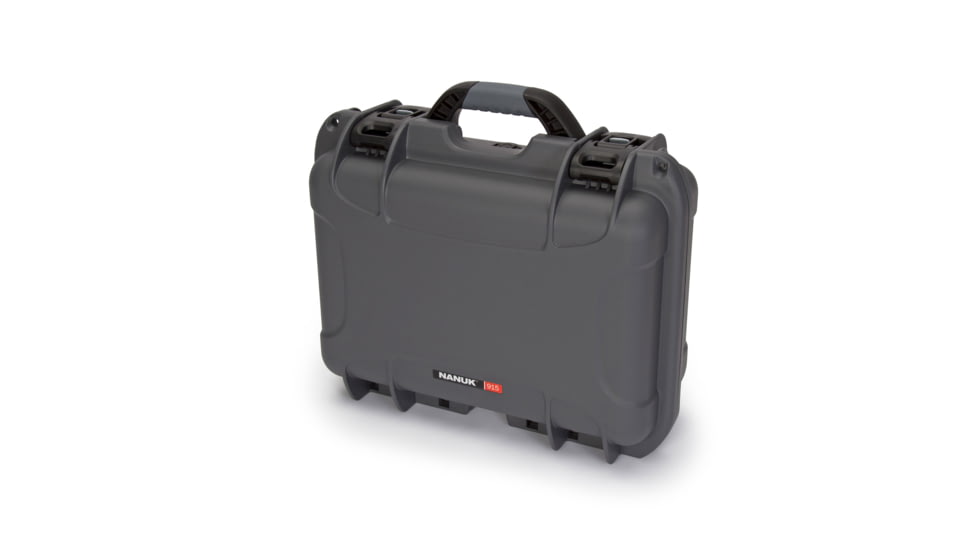 Nanuk 915 Water/Crush Proof Case - Graphite, 915S-010GP-0A0