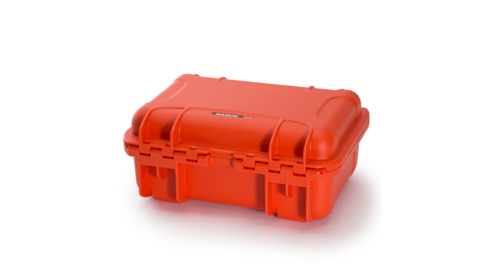 Nanuk 915 Protective Case w/ Cubed Foam, Orange, Medium, 915S-010OR-0A0