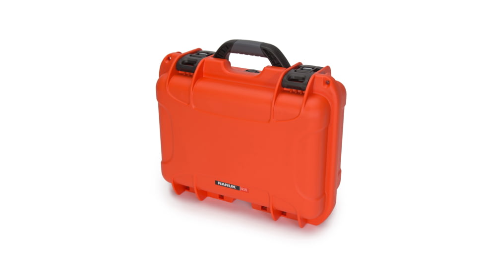 Nanuk 915 Hard Plastic Case, Orange, Medium, 915S-000OR-0A0
