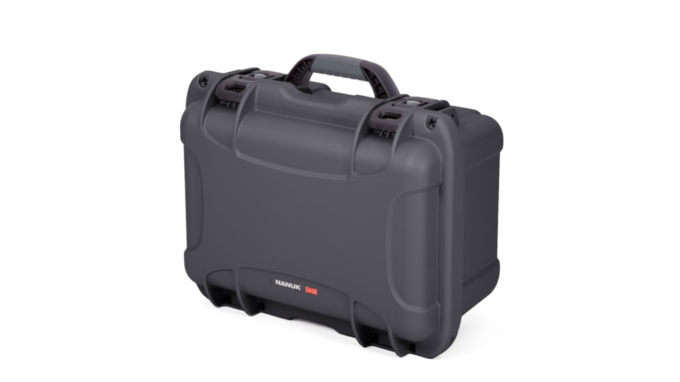 Nanuk 918 Hard Case w/ Padded Divider, Graphite, 918S-020GP-0A0