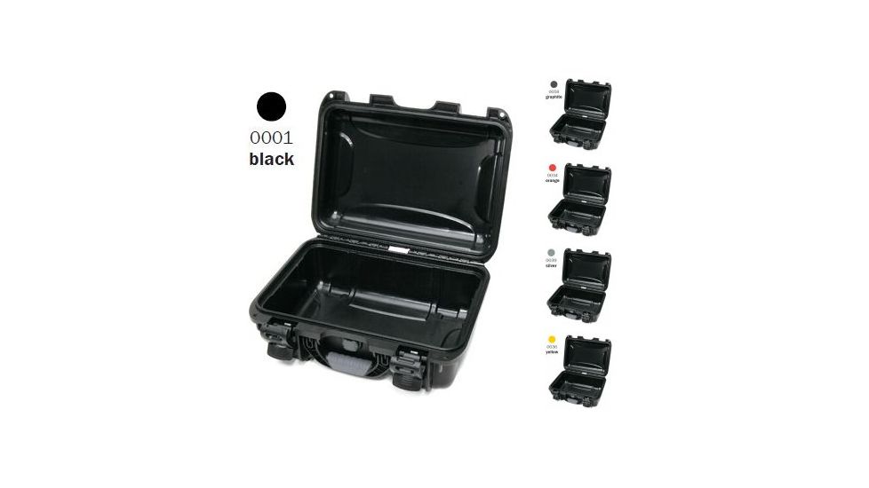 Nanuk 920 Empty Dry Boxes, Black, Graphite, Orange, Silver, Yellow