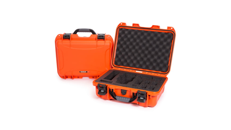 Nanuk 920 Nanuk Case w/foam insert for DJI Mavic, Orange, 920-MAV3