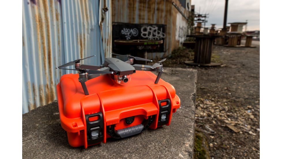 Nanuk 920 Nanuk Case w/foam insert for DJI Mavic, Orange, 920-MAV3