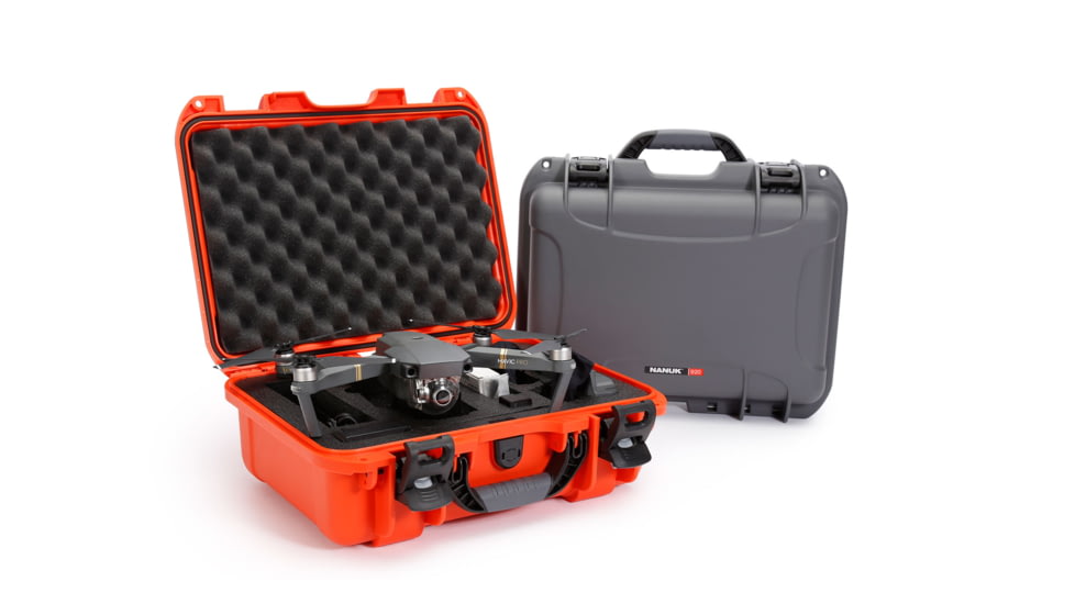 Nanuk 920 Nanuk Case w/foam insert for DJI Mavic, Orange, 920-MAV3
