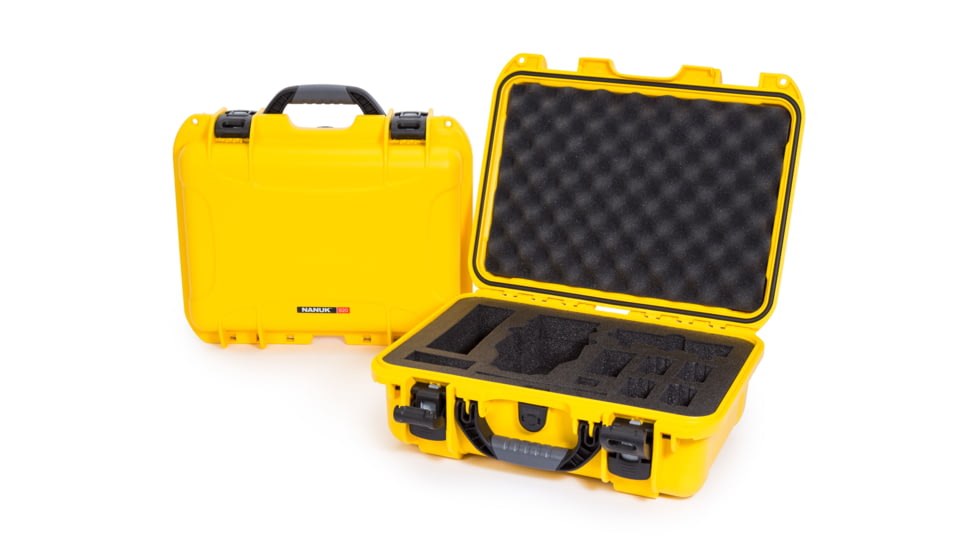 Nanuk 920 Nanuk Case w/foam insert for DJI Mavic, Yellow, 920-MAV4