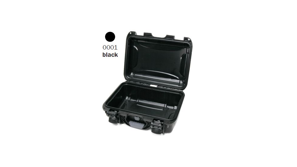 Nanuk 920 Hard Plastic Case, Black, Medium, 920S-000BK-0A0