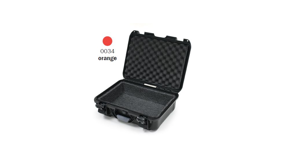 Nanuk 920 Case, Open, Orange w/ Foam Liner