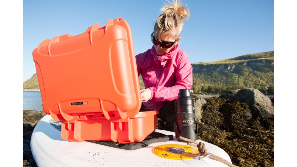 Nanuk 920 Water/Crush Proof Case - Orange, 920S-010OR-0A0