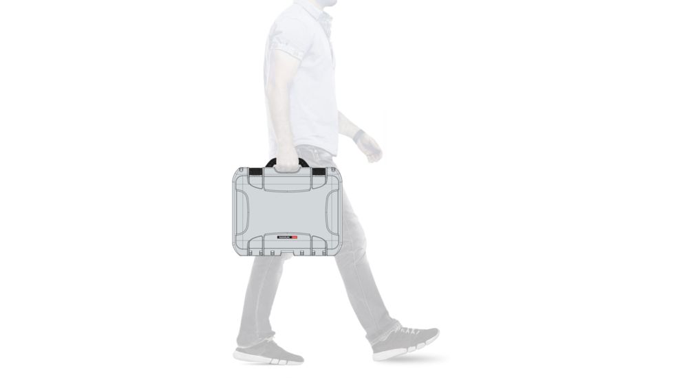 Nanuk 920 Water/Crush Proof Case - Silver, 920S-010SV-0A0