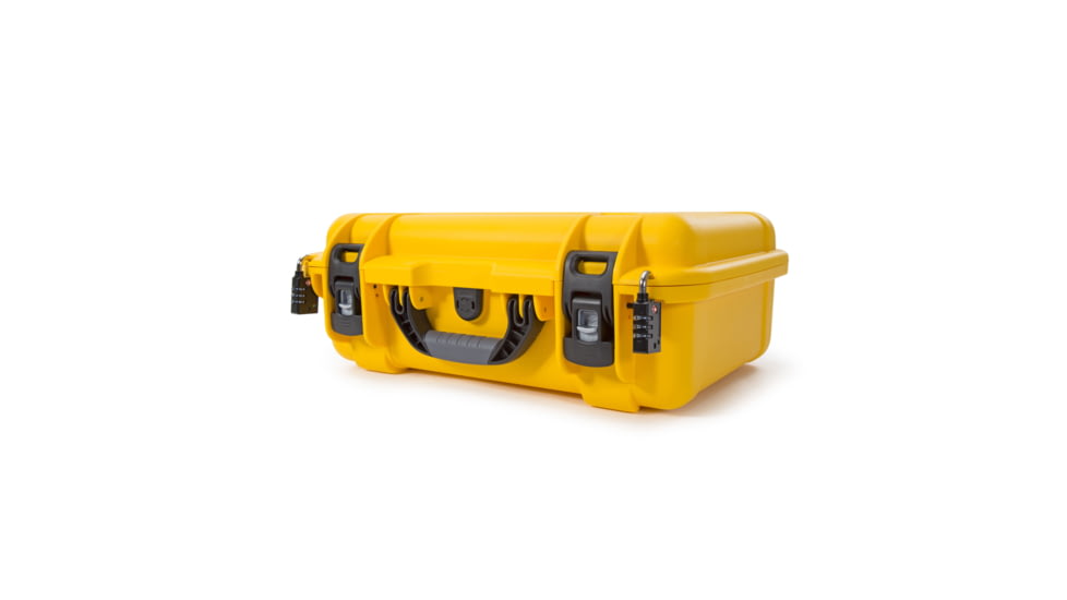 Nanuk 925 Protective Case w/Padded Divider, Yellow, Medium, 925S-020YL-0A0
