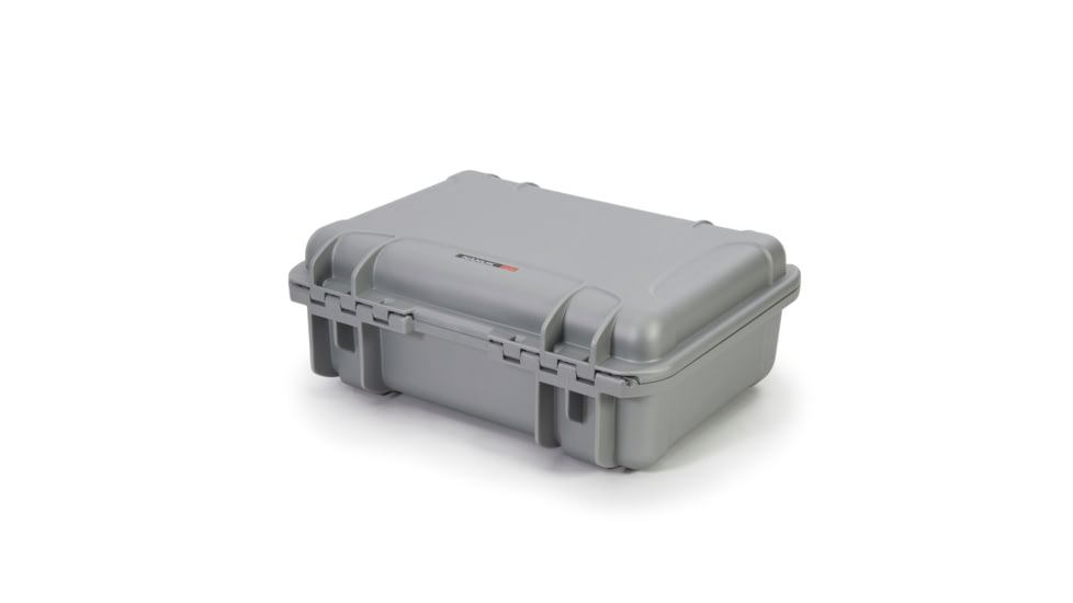 Nanuk 925 Protective Case w/ Cubed Foam, Silver, Medium, 925S-010SV-0A0