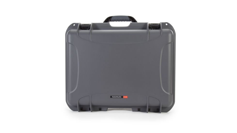 Nanuk 930 Hard Plastic Case, Graphite, Medium, 930S-000GP-0A0