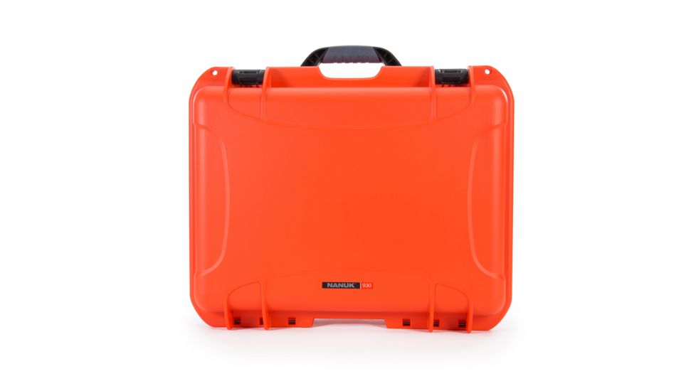 Nanuk 930 Protective Case w/ Cubed Foam, Orange, Medium, 930S-010OR-0A0