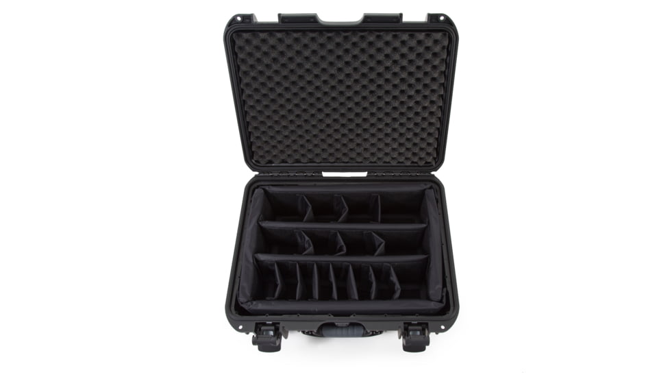 Nanuk 930 Water/Crush Proof Case w/Padded Divider - Black, 930S-020BK-0A0