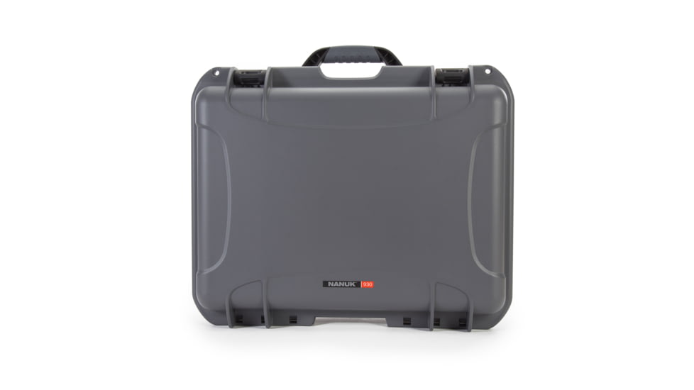Nanuk 930 Water/Crush Proof Case w/Padded Divider - Graphite, 930S-020GP-0A0