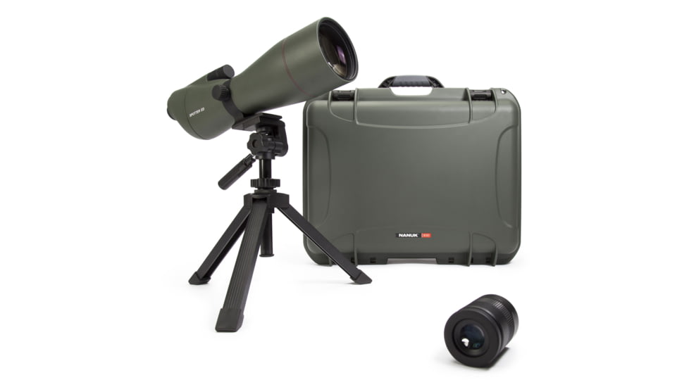 Nanuk 930 Water/Crush Proof Case w/Padded Divider - Olive, 930S-020OL-0A0