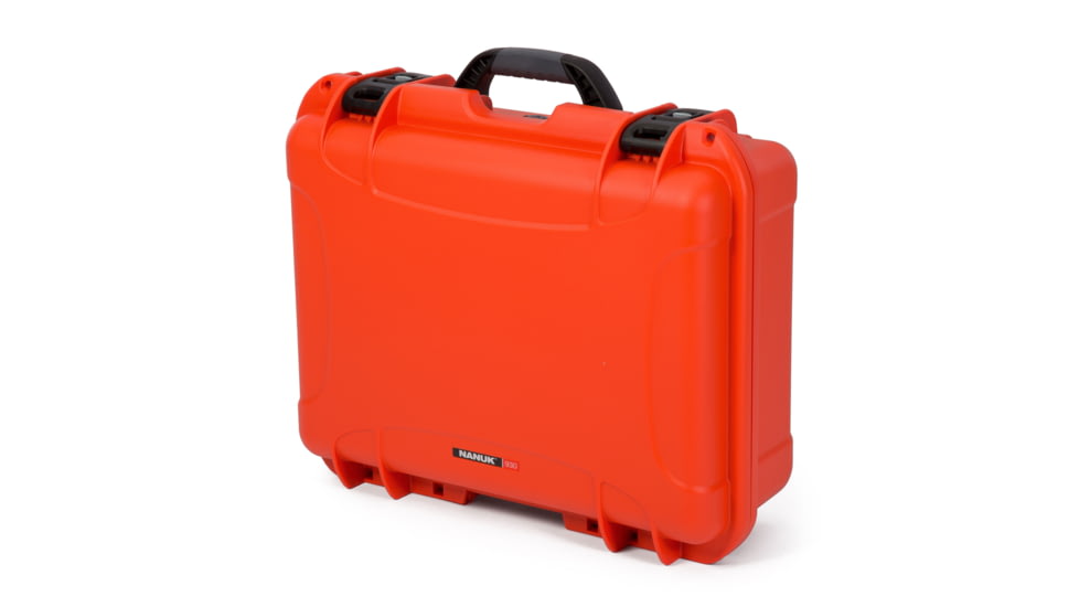Nanuk 930 Water/Crush Proof Case w/Padded Divider - Orange, 930S-020OR-0A0
