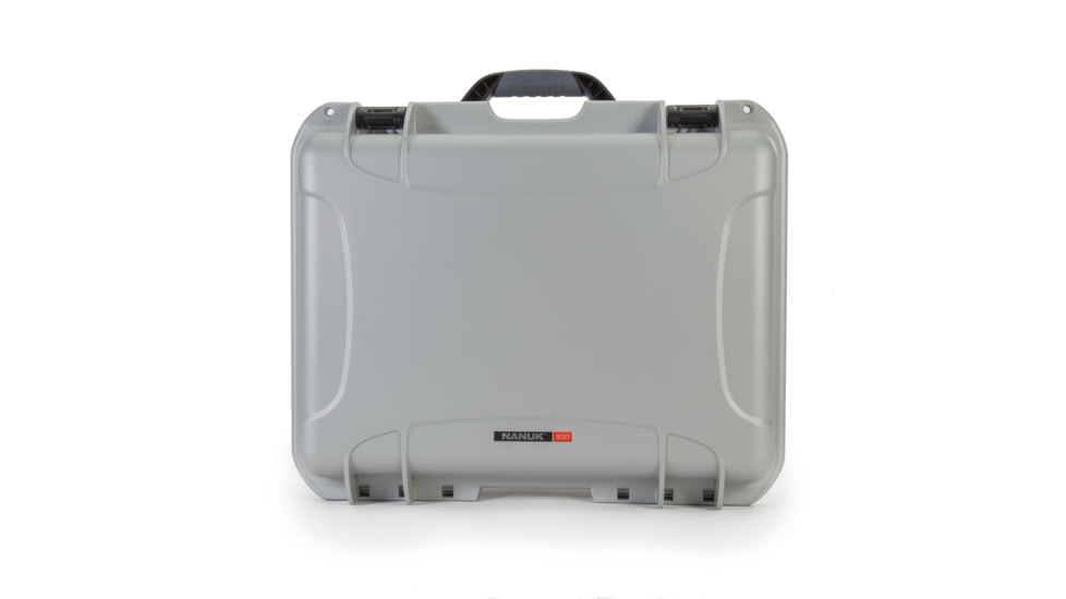 Nanuk 930 Water/Crush Proof Case w/Padded Divider - Silver, 930S-020SV-0A0
