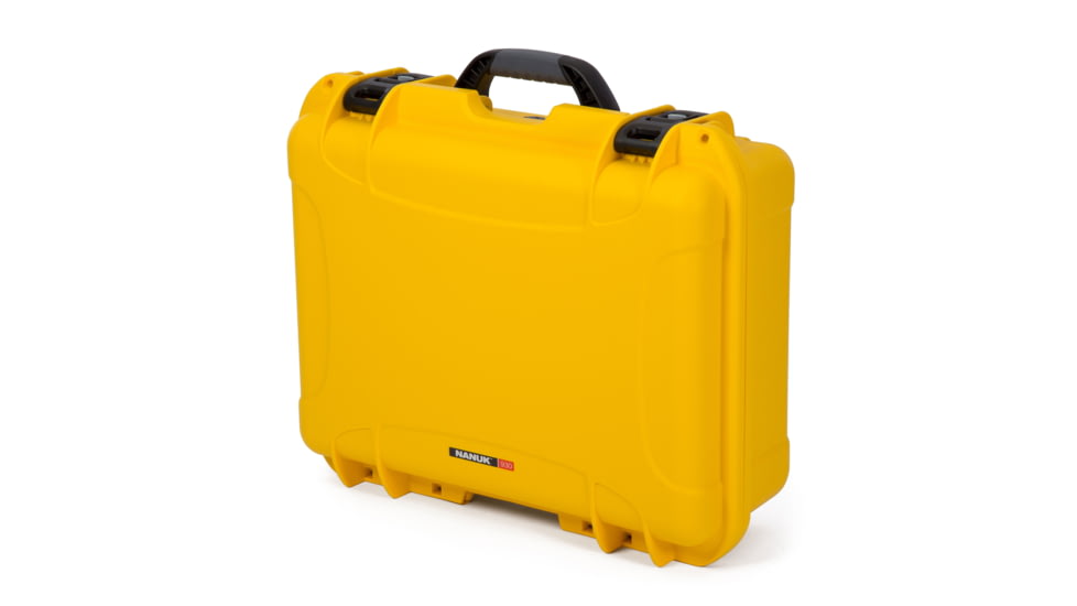 Nanuk 930 Water/Crush Proof Case w/Padded Divider - Yellow, 930S-020YL-0A0