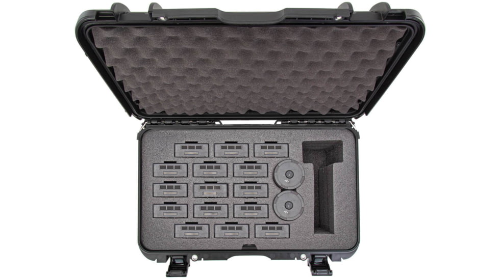 Nanuk 935 Case with Foam Insert for DJI Inspire 2 Batteries, Black, 935S-080BK-0A0-21180