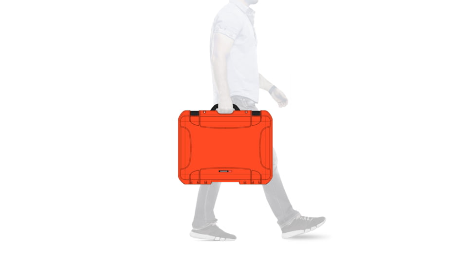 Nanuk 940 Case w/padded divider - Orange, 940S-020OR-0A0