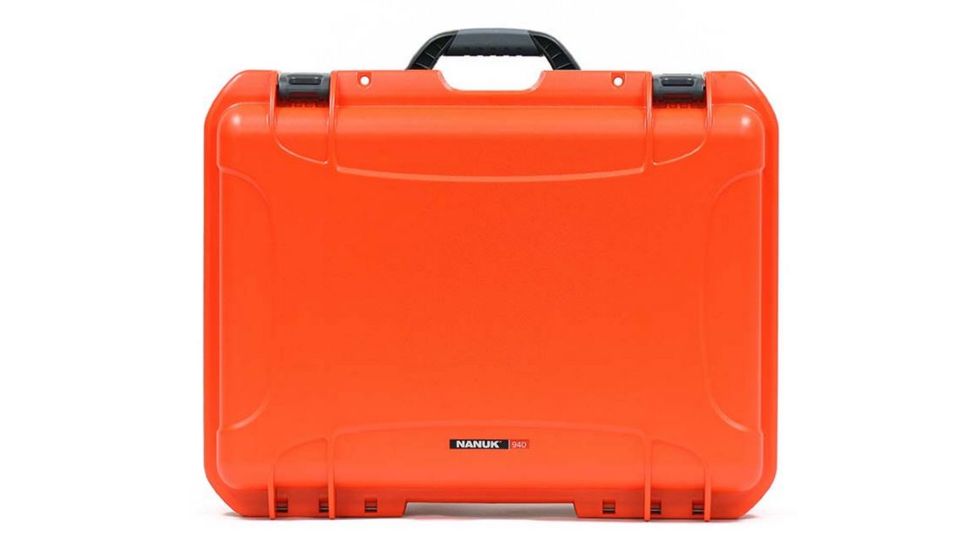 Nanuk 940 Case, 20x16.9x8in Interior - Strap - Orange 940-3013
