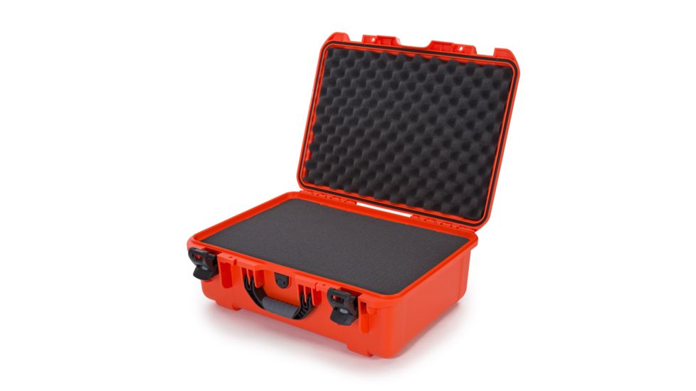 Nanuk 940 Protective Case w/ Cubed Foam, Orange, Large, 940S-010OR-0A0