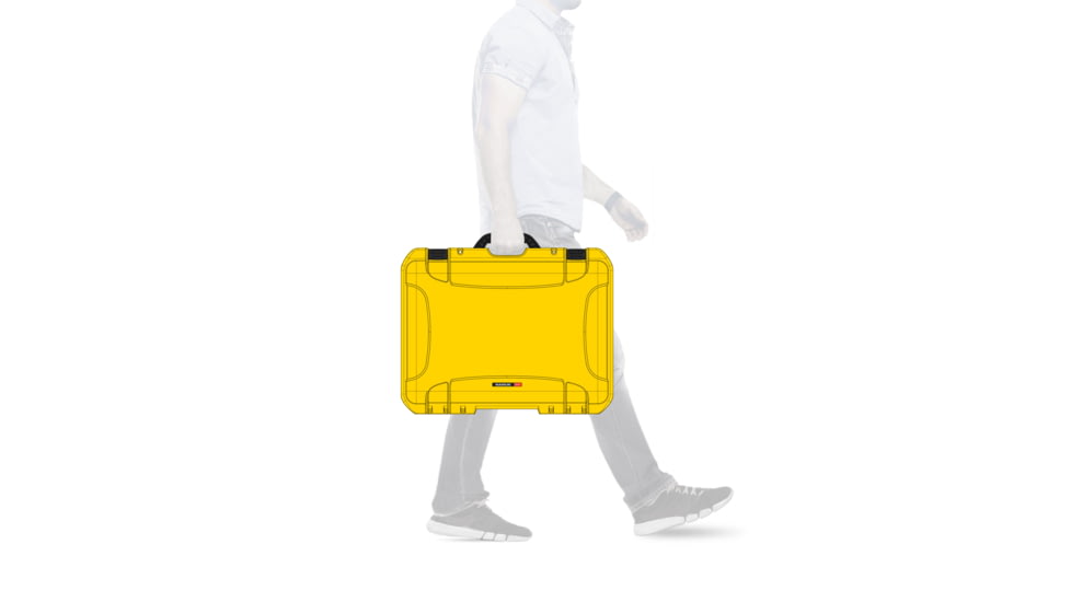 Nanuk 940 Water/Crush Proof Case - Yellow, 940S-010YL-0A0
