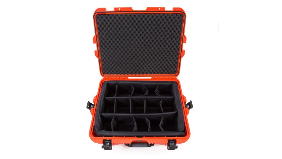 Nanuk 945 Case w/padded divider - Orange, 945S-020OR-0A0