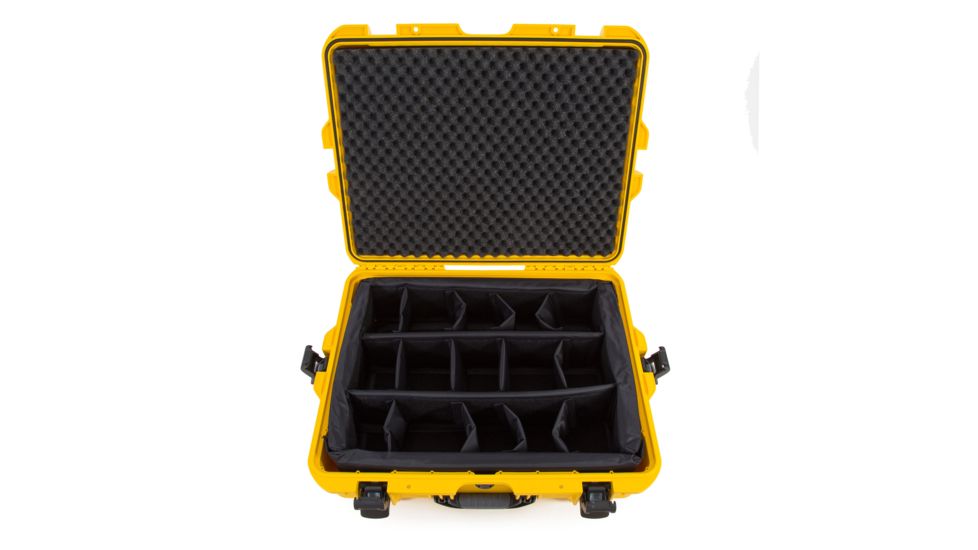 Nanuk 945 Case w/padded divider - Yellow, 945S-020YL-0A0