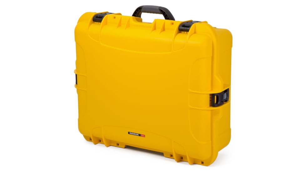 Nanuk 945 Protective Case w/Padded Divider, Yellow, Large, 945S-020YL-0A0