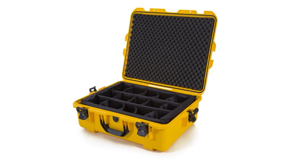 Nanuk 945 Case w/padded divider - Yellow, 945S-020YL-0A0