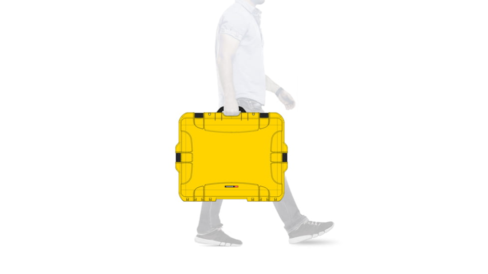 Nanuk 945 Case w/padded divider - Yellow, 945S-020YL-0A0
