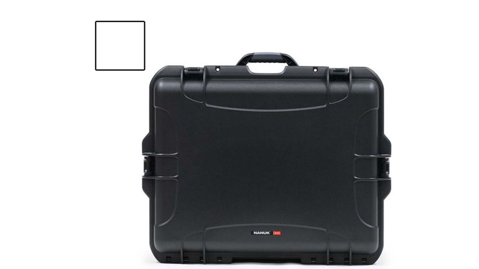 Nanuk 945 Crushproof Dry Case, 25.1x19.9x8.8in - Lock - White 945-3102