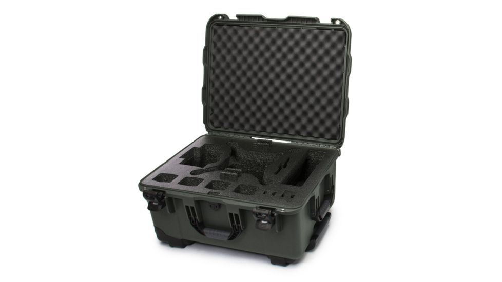 Nanuk 950 Nanuk Case w/foam insert for DJI Phantom 4, Olive, 950-DJI46