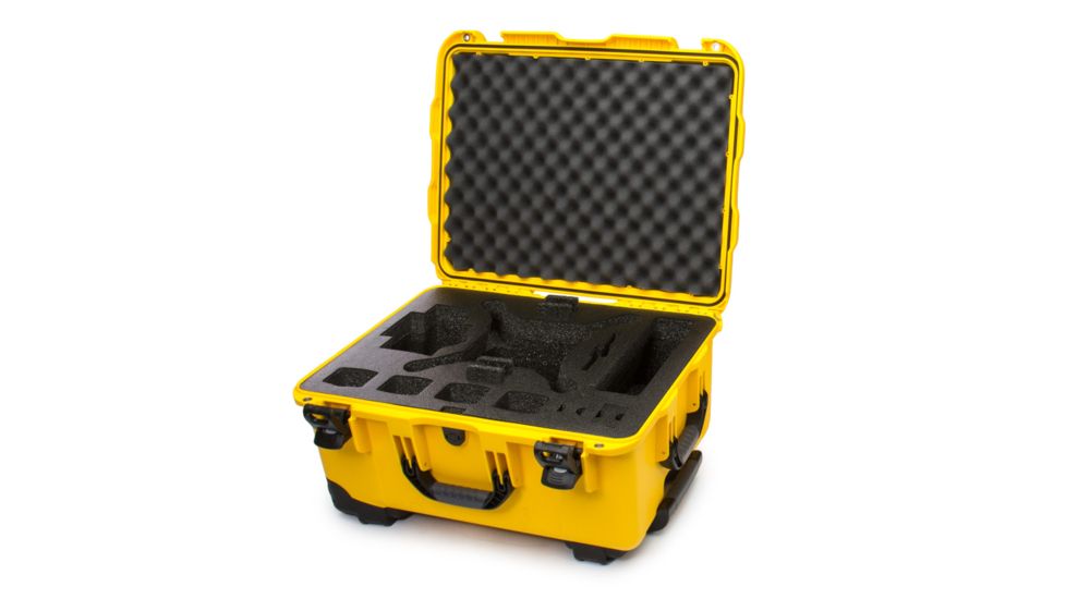 Nanuk 950 Nanuk Case w/foam insert for DJI Phantom 4, Yellow, 950-DJI44