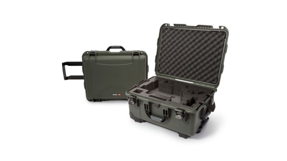 Nanuk 950 Nanuk Case w/foam insert for DJI Ronin M, Olive, 950-RON6