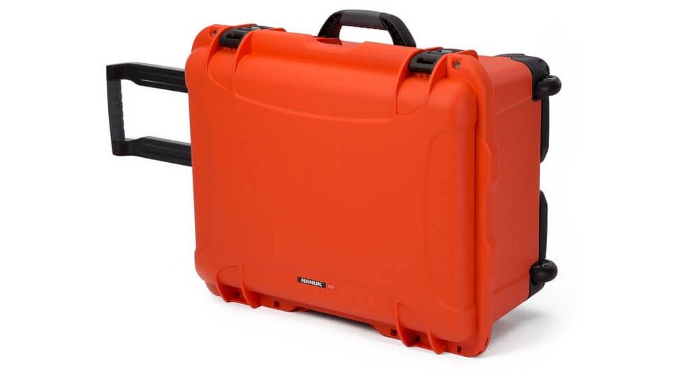 Nanuk 950 Nanuk Case w/foam insert for DJI Ronin M, Orange, 950-RON3