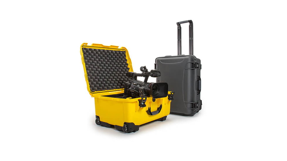 Nanuk 950 Nanuk Case w/foam insert for DJI Ronin M, Yellow, 950-RON4