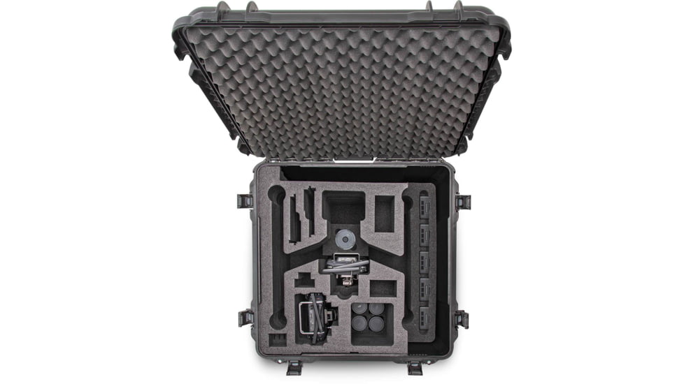 Nanuk 970 Case with Foam Insert for DJI Inspire 2 Landing, Black, 970S-080BK-0A0-19351
