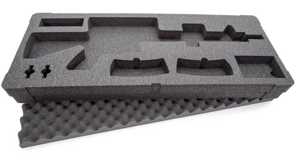 Nanuk 985 Customized foam inserts for AR, Black, 1-985-18249