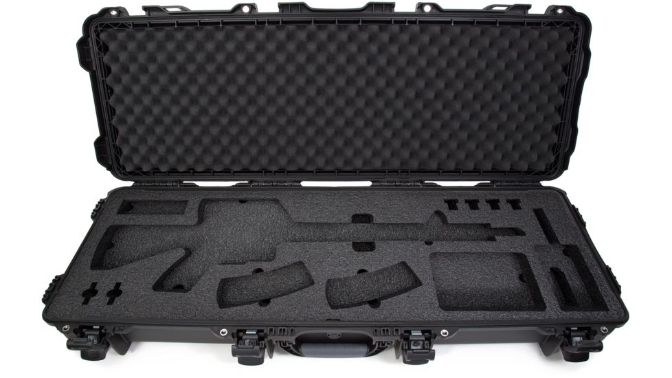 Nanuk 990 Hard Case w/ Foam Insert for AR, 47.1in, Black, 990S-081BK-0A0-14098