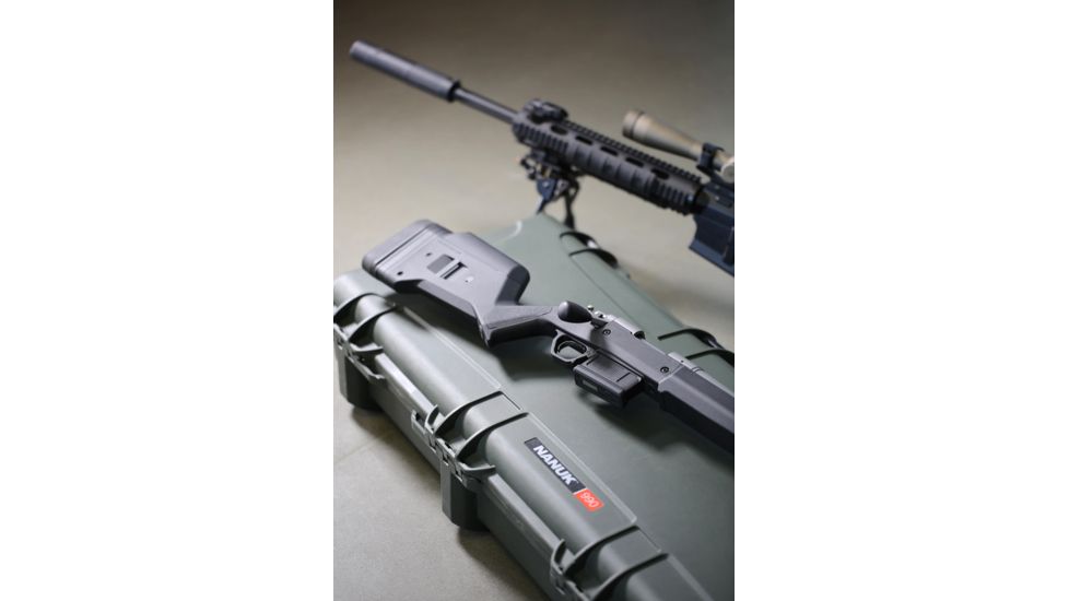 Nanuk 990 Hard Case w/ Foam Insert for AR, 47.1in, Olive, 990S-081OL-0A0-14098